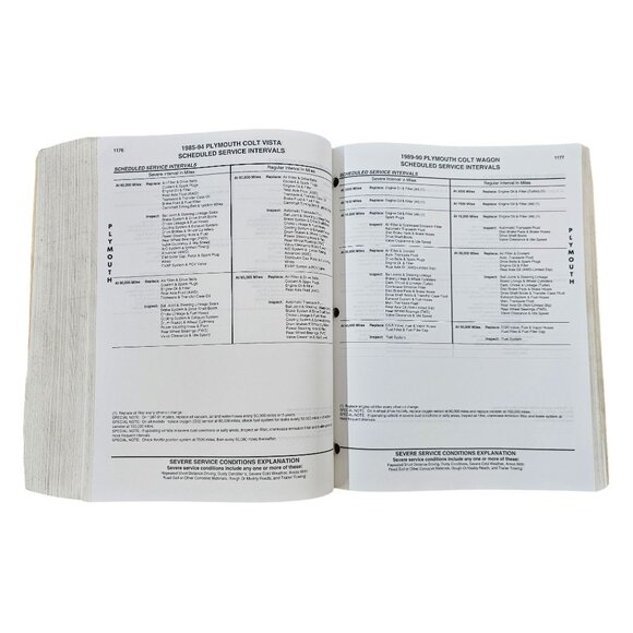 Mitchell Maintenance Service Intervals 1983 - 96 Cars Truck Vans Domestic Import - Picture 9 of 16